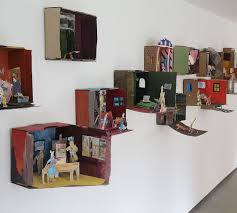 Diorama Kid S Craft Display Maybe For Our Trip To Dali Museum This Year Arts And Crafts Furniture Arts And Crafts Interiors Diorama Kids
