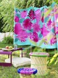 Freundin Tolle Ideen Fur Garten Und Balkon Schon Abgeschirmt Sichtschutz Garten Paravent Garten Sichtschutz Stoff