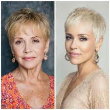 Short hair for older ladies