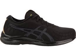 Horma california multicapa entresuela amplifoam™ tecnología integral gel™ 360 grados plantilla moldeada ortholite™ refuerzo de talón fundido. Unisex Gel Quantum Infinity Black Black Notdisplayed Asics