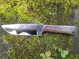 Couteau De Camp Manche En Ebene Couteau Ebene