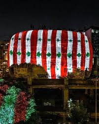 Untitled Lebanon Independence Day 3d Mapping
