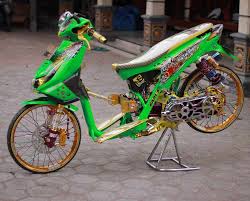 Suzuki nex ii warna hijau tosca jackal green memang istimewa inovasi warna keren indoride com. Modifikasi Motor Drag Beat Modifikasi Motor Terbaru 2021