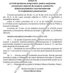 Repartizare pe perioadă nedeterminată pe postul didactic pe care sunt angajate Oficial Programele Pentru Titularizare 2021 Au Fost Modificate Edupedu Ro
