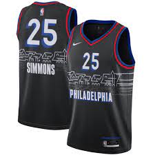 Ben simmons' philadelphia 76ers unveiled a brand new jersey for the upcoming season and fans were quick to spot a key detail. Available Now Philadelphia 76ers Nike City Edition Jerseys