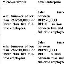 A new sme definition was endorsed at the 14th nsdc meeting in july 2013. Definition Of Smes In Malaysia Download Table