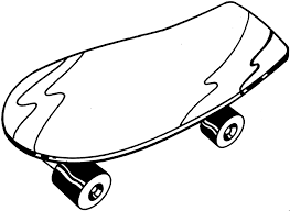 The image is available for download in high. Skateboard Transportation Printable Coloring Pages