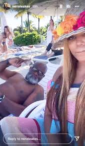 Nene Leakes, New Boyfriend Nyonisela Siohs Beach Getaway