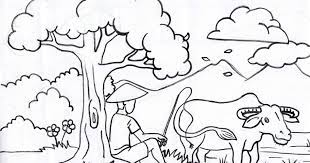 Pemandangan alam dan suasana lingkungan yang asri merupakan tempat nyaman untuk berwisata. Mewarnai Pemandangan Alam Yang Indah Coloring And Drawing