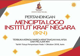 Pada 2018, malaysia telah mencatatkan kedatangan seramai 25.9 juta orang pelancong asing dan pendapatan. Pertandingan Mencipta Logo Institut Kraf Negara Ikn Facebook