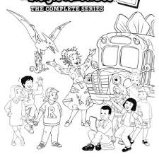 Select one of 1000 printable coloring pages of the category cartoons. A Happy Moment With The Magic School Bus Coloring Page Kids Play Color