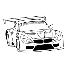 Voor 20 00 uur besteld morgen in huis. Leuk Voor Kids Bmw Z4 Sport Cars Coloring Pages Race Car Coloring Pages Bmw Z4