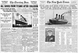 We did not find results for: After The Titanic Went Down Scrambling To Get The Story The New York Times