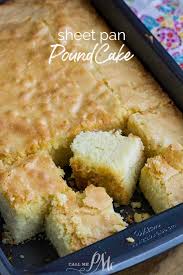 Sheet Pan Pound Cake Is A Classic Pound Cake Recipe Baked In A Nontraditional 9x13 Inch Pan It Still Has In 2020 Sheet Cake Recipes Baking Recipes Pound Cake Recipes