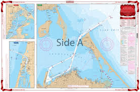 islands of lake erie navigation chart 68