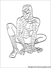 Uomo Ragno Spider Man Disegno Da Colorare E Stampare Disegni Da