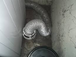 Female to male connections for use on dryer vent outlet. Clothes Dryer Vents The Proper And The Improper