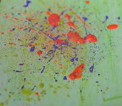 How to splatter paint t shirts. How To Make Acrylic Paint Splatter Easily Via Ehow Abstract Painting Diy Paint Splatter Art Texture Painting Techniques