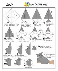 Are you ready for halloween? Halloween Origami A Witch Paper Origami Guide