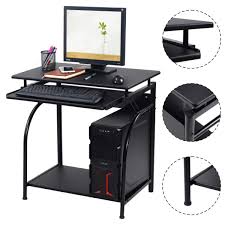 Our modern gaming computer desk is specifically designed for all your gaming swag so you can focus on that epic battle. Costway Computer Desk Pc Laptop Writing Table Workstation Home Office Study Furniture Walmart Com Walmart Com