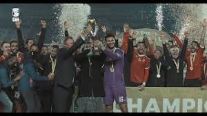 The caf champions league is an annual continental club football competition run by the caf. Al Ahly Lift The Caf Champions League Trophy