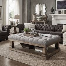 Gowans Floor Shelf Coffee Table With Storage Elegant Living Room Farm House Living Room Living Room Designs