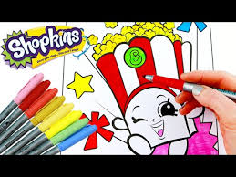 Popcornloring page 3626230_popcorn muffinki rysunek clipart pages circus. Shopkins Coloring Page Cupcake Petal Shopkins Coloring Book For Kids To Learn Colors Youtube
