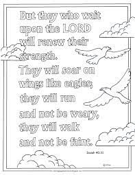 Posts about coloring page written by bibleauntie. Coloring Pages For Kids By Mr Adron Printable Coloring Page They That Wait On The Lord Bible Verse Isaiah 40 31