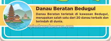 Tersedia semua solusi dan jawaban yang anda perlukan untuk mengisi teka teki silang dalam permainan ini. Jawaban Teka Teki Santai Danau Beratan Bedugul Level 7 4 Pics 1 Word Daily Puzzle Answers