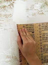 How To Easily Apply Paint Over Hard To Remove Wallpaper Hunker Old Wallpaper Painting Over Wallpaper Removable Wallpaper