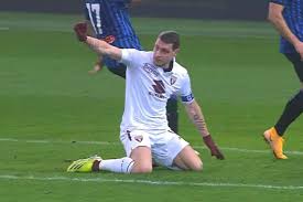 Andrea belotti, the beast of last year has returned. Video Andrea Belotti Shows Great Sportsmanship Talks The Referee Out Of Booking Cristian Romero Thick Accent