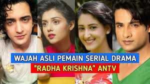 राधा कृष्ण) are collectively known within hinduism as the combined forms of feminine as well as the masculine realities of god. Inilah Wajah Asli Pemain Serial Drama Radha Krishna Di Antv Youtube