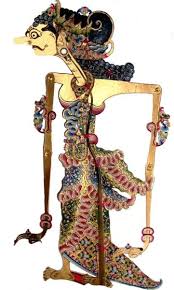 Wayang Wadon Rai Telengan Lukisan Seni Tradisional Gambar Simpel