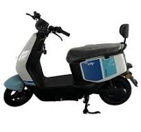 High-Speed Electric Motorcycle (60km/h) with LED Taillights for Safety