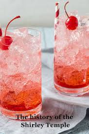 15 Surprising Things We Learned About Shirley Temple From Her Obituary Shirley Temple Drink Shirley Temple Ginger Ale Drinks
