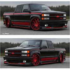 Image result for Black Red 1999 Truck
