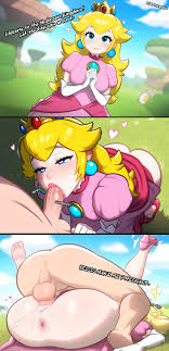 Innocent Princess Peach got corrupted - Rule 34 AI Art