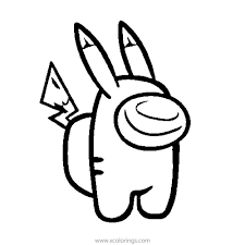 Among us coloring pages are based on the action game of the same name, in which you need to recognize a impostor on a spaceship. Among Us Coloring Pages Pikachu Coloring Pages Cartoon Coloring Pages Cute Coloring Pages