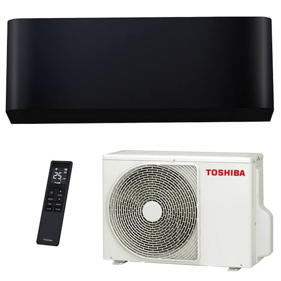 Wall Air Conditioner Toshiba Shorai Curve 24 Black WiFi R32