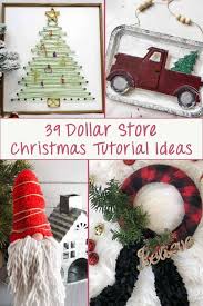 Browsing the weekly flyers of dollar tree has never been easier. 39 Diy Dollar Tree Christmas Crafts Decor Artsy Pretty Plants