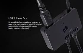 Corsair Lighting Node Pro Rgb Lighting Controller Led Strips Newegg Com