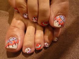 Whether done freehand with a brush or with the help of stamps, a floral effect is surprisingly easy — and always lovely. 50 Incredible Toe Nail Designs Ideas Fmag Com