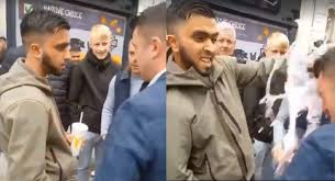 The english defence league founder was sued for libel by jamal hijazi, a syrian schoolboy who was filmed being attacked. Man Who Threw Milkshake Over Tommy Robinson Worried For His Family As He Faces Death Threats