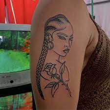 Pinterest Xobelin Black Girls With Tattoos Dark Skin Tattoo Stylist Tattoos