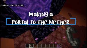 Written and created by a student in tm minecraft class. How To Get To The Nether In Minecraft Education Edition Youtube