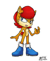 Sally Acorn My Style By Artisyone On Deviantart In 2020 Sally Acorn Sonic Fan Art Acorn