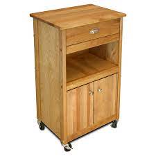 3.2 out of 5 stars. Butcher Block Storage Cart With Drawer Open Shelf