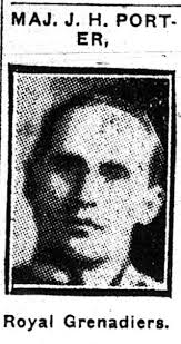 Porter, James Herbert: Major