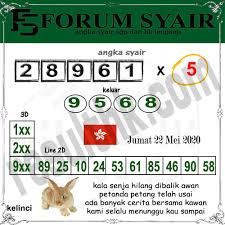 Prediksi Hk Jumat 22 Mei 2020 Bocoran Togel Result Hk