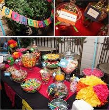 M And M Wedding Mexican Wedding Decorations Candy Buffet Wedding Mexican Candy Bar